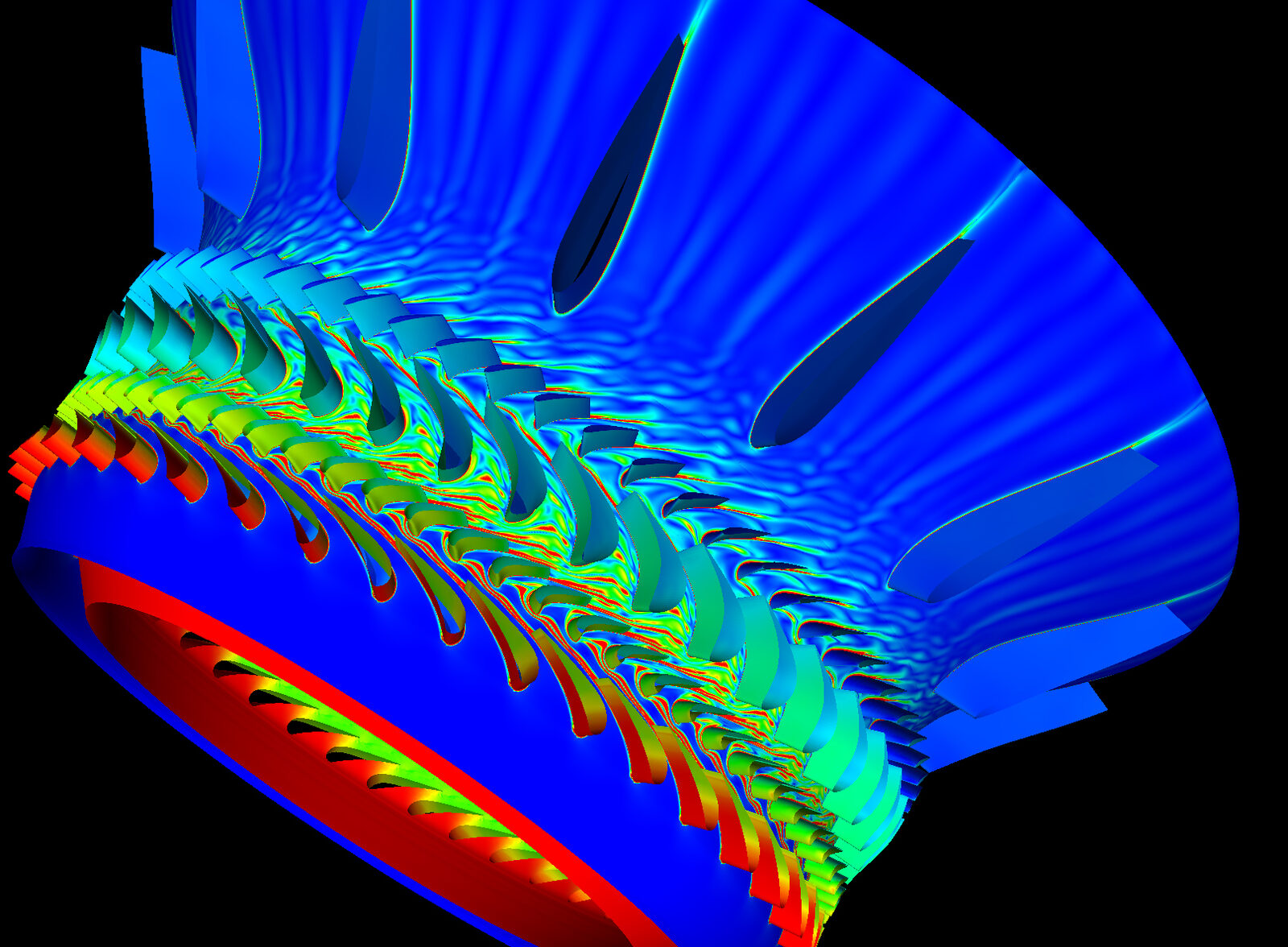 Jet engine blades simulation - via Wikimedia Commons (used under Public domain)